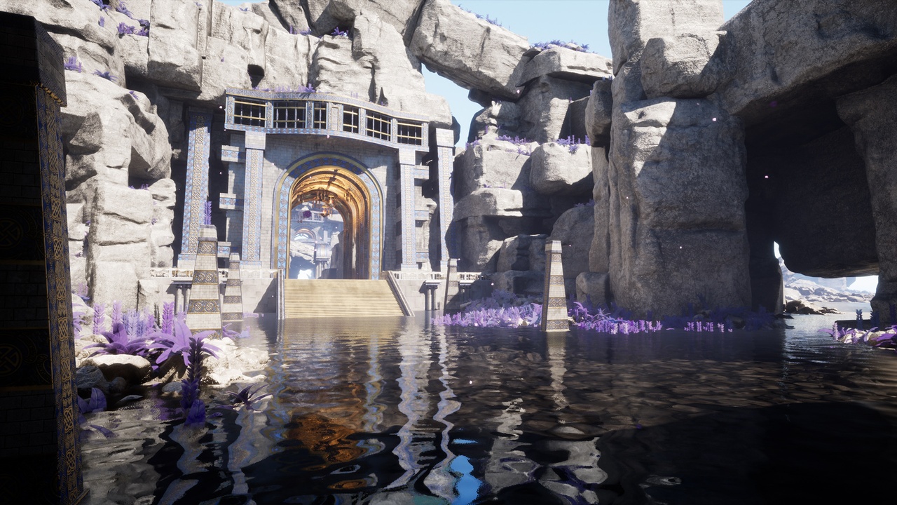 Media 1 for listing Modular Water Cave Temple Nanite