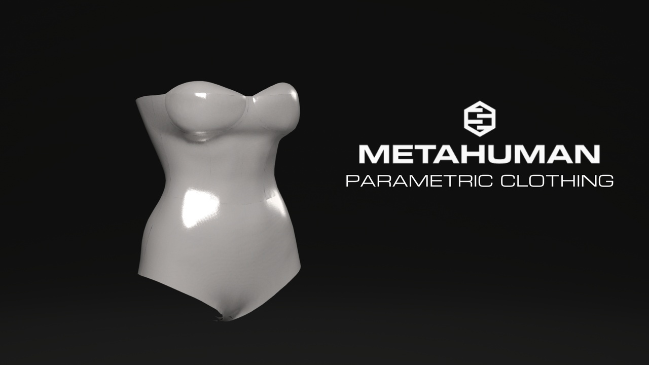 Media 1 for listing Premium Satin Lingerie #2| MetaHuman Wardrobe Asset