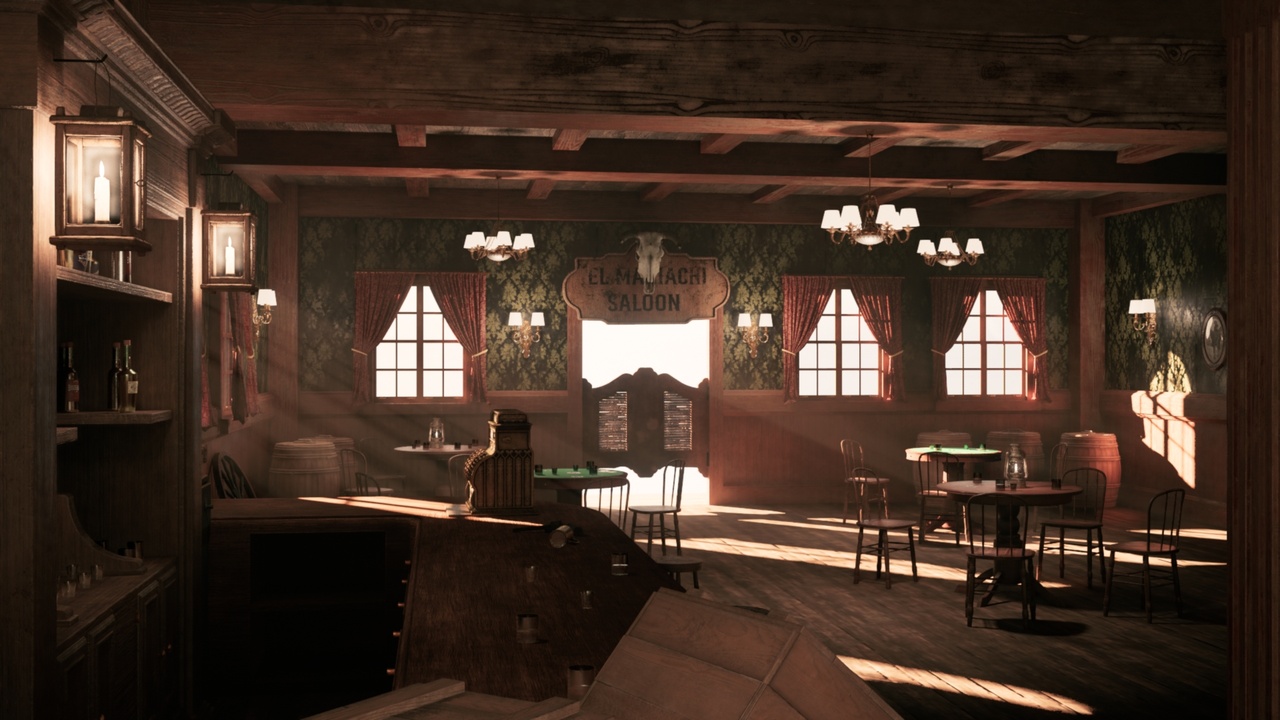 Media 1 for listing Far West Saloon Environment - Unreal Engine 5