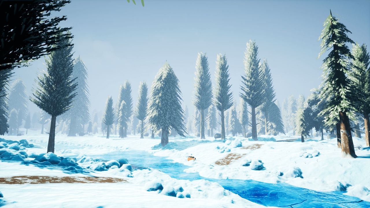Media 1 for listing Stylized Snowy Environment