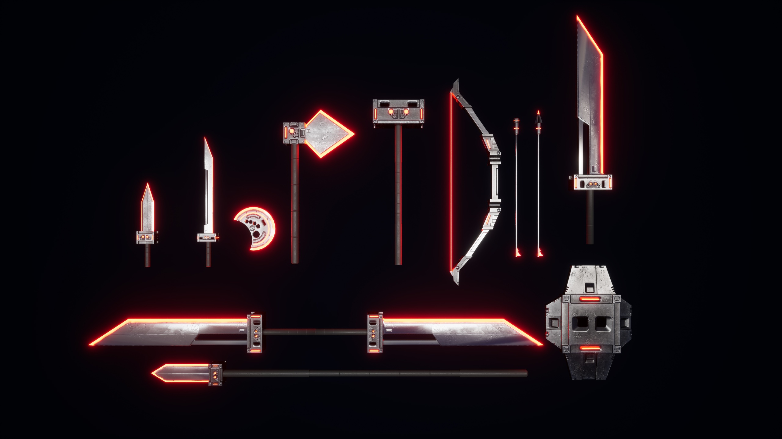 Média 1 pour l'article Razor's Sci-Fi Melee Weapons