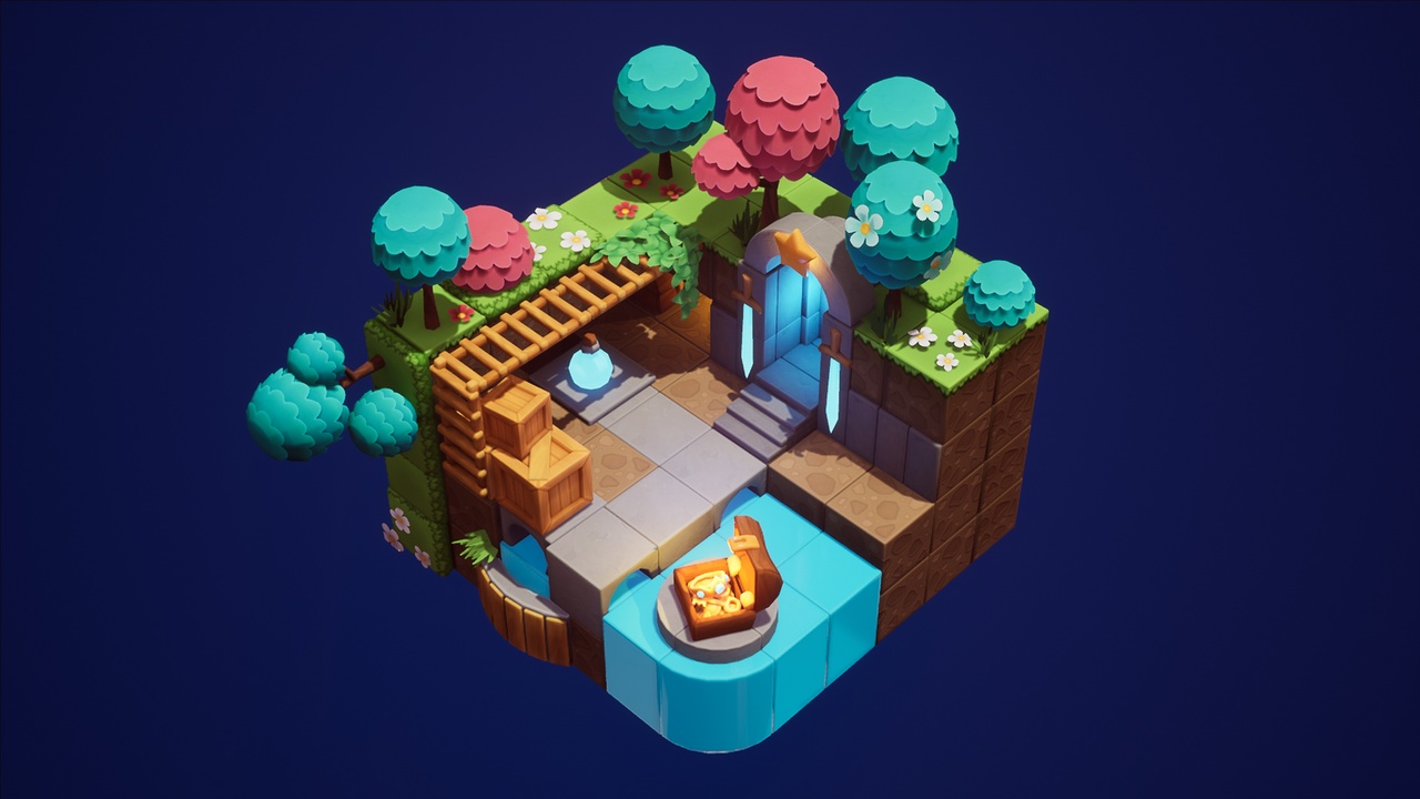 Media 1 for listing Isometric Cube Environment
