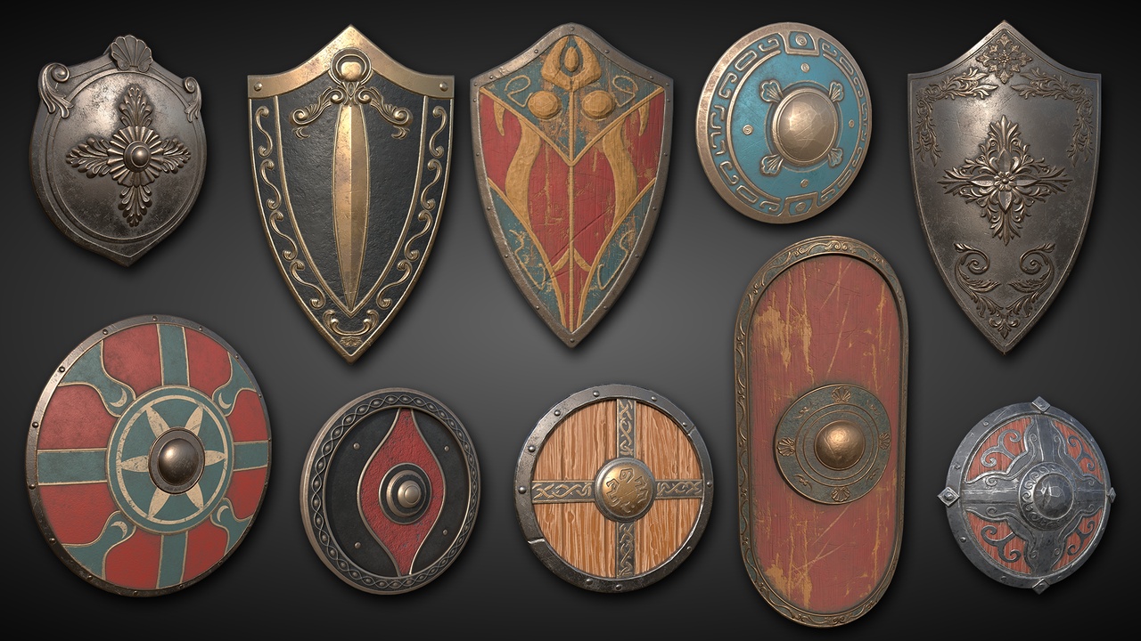 Media 1 for listing Stylized Shield Pack