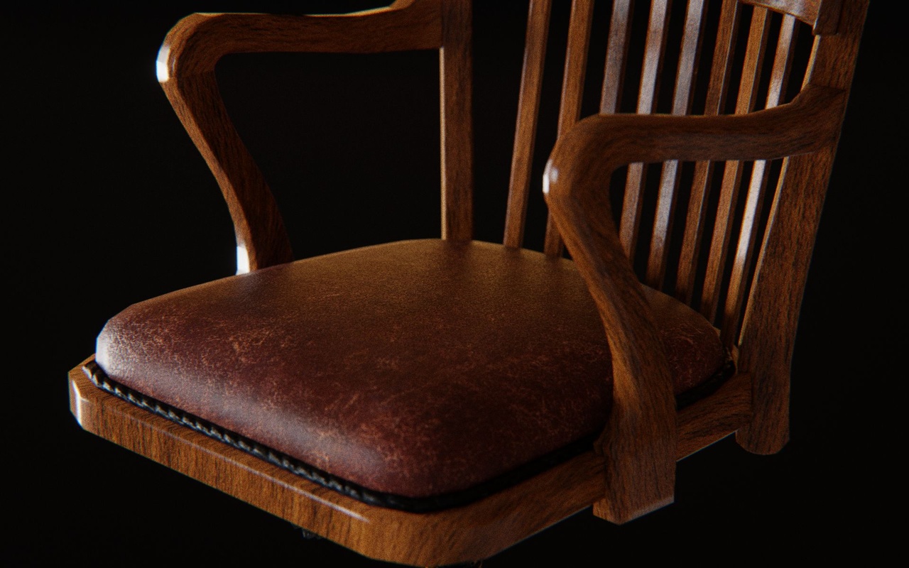 Media 1 for listing Office Chair 3d Model