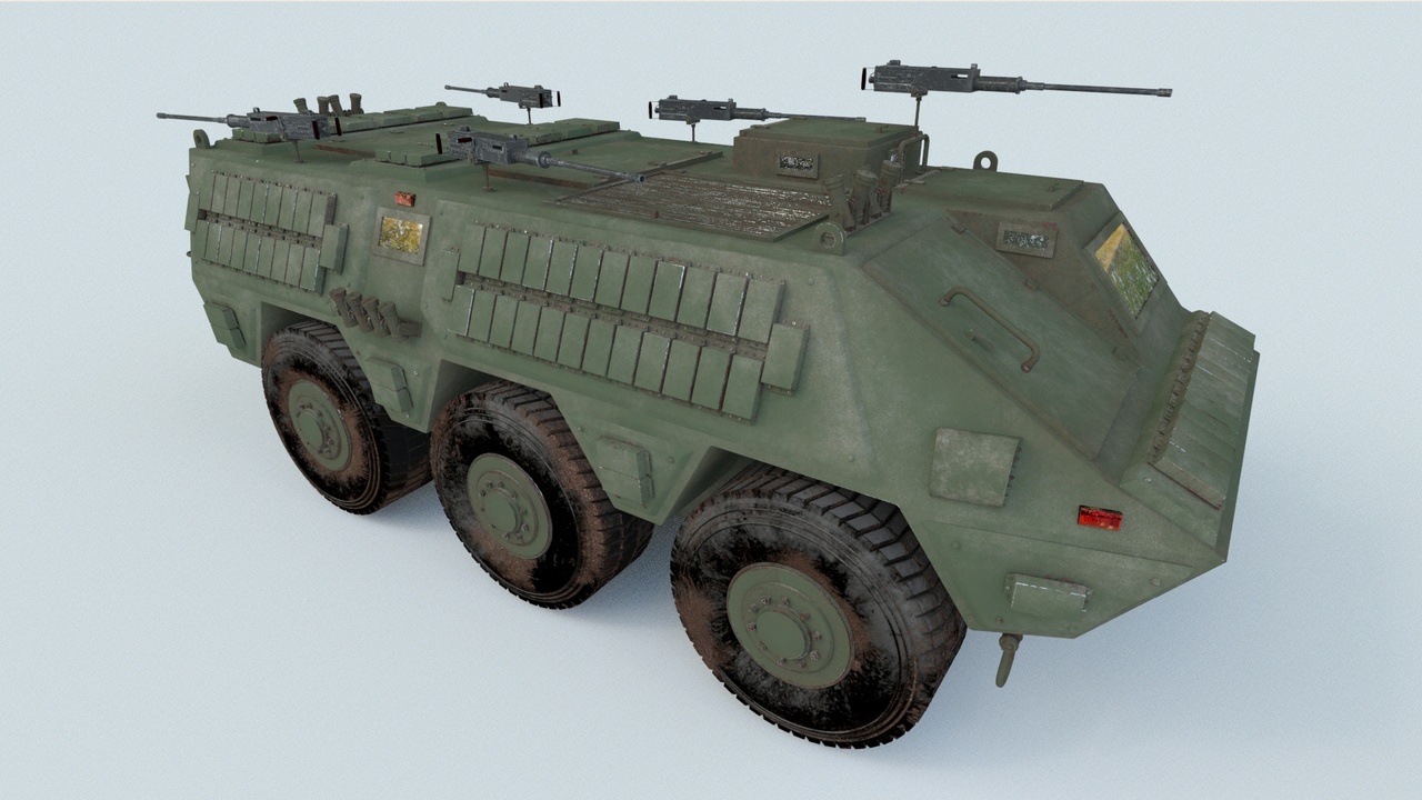 Media 1 for listing Military armored vehicle personnel carrier tank fighting vehicle Light Weaponize
