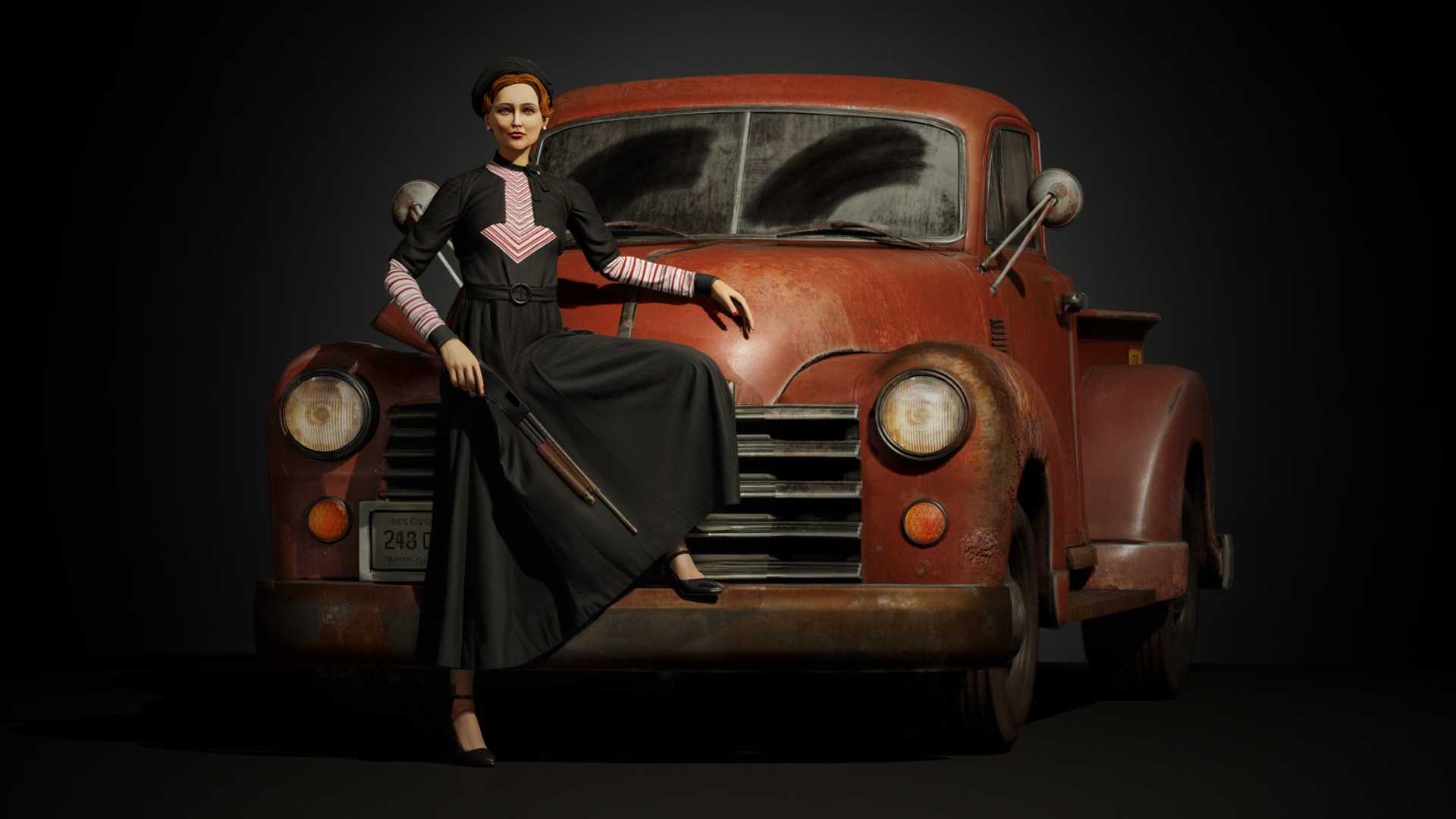 Media 1 for listing Mafia Girl 3 Bonnie Parker NPC 1930
