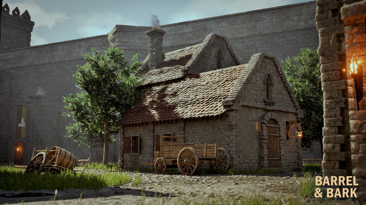 Media 1 for listing Modular Medieval Town Environment