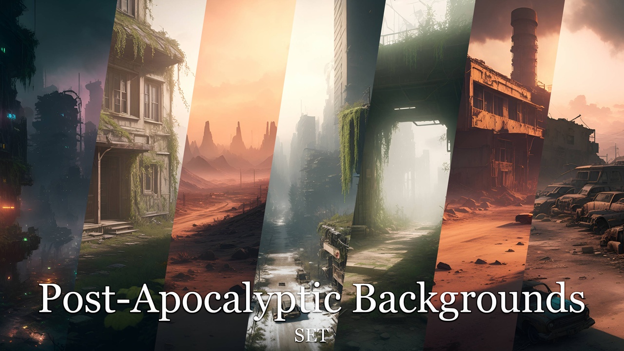 Media 1 for listing Post-Apocalyptic Backgrounds