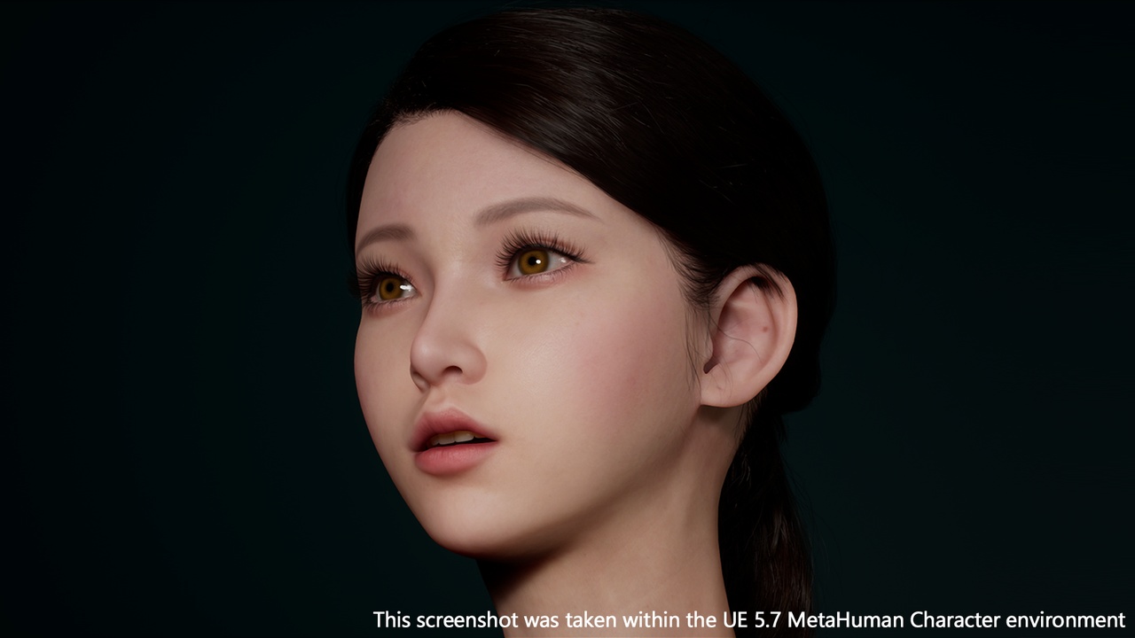 Media 1 for listing Asian Girl 03 - MetaHuman
