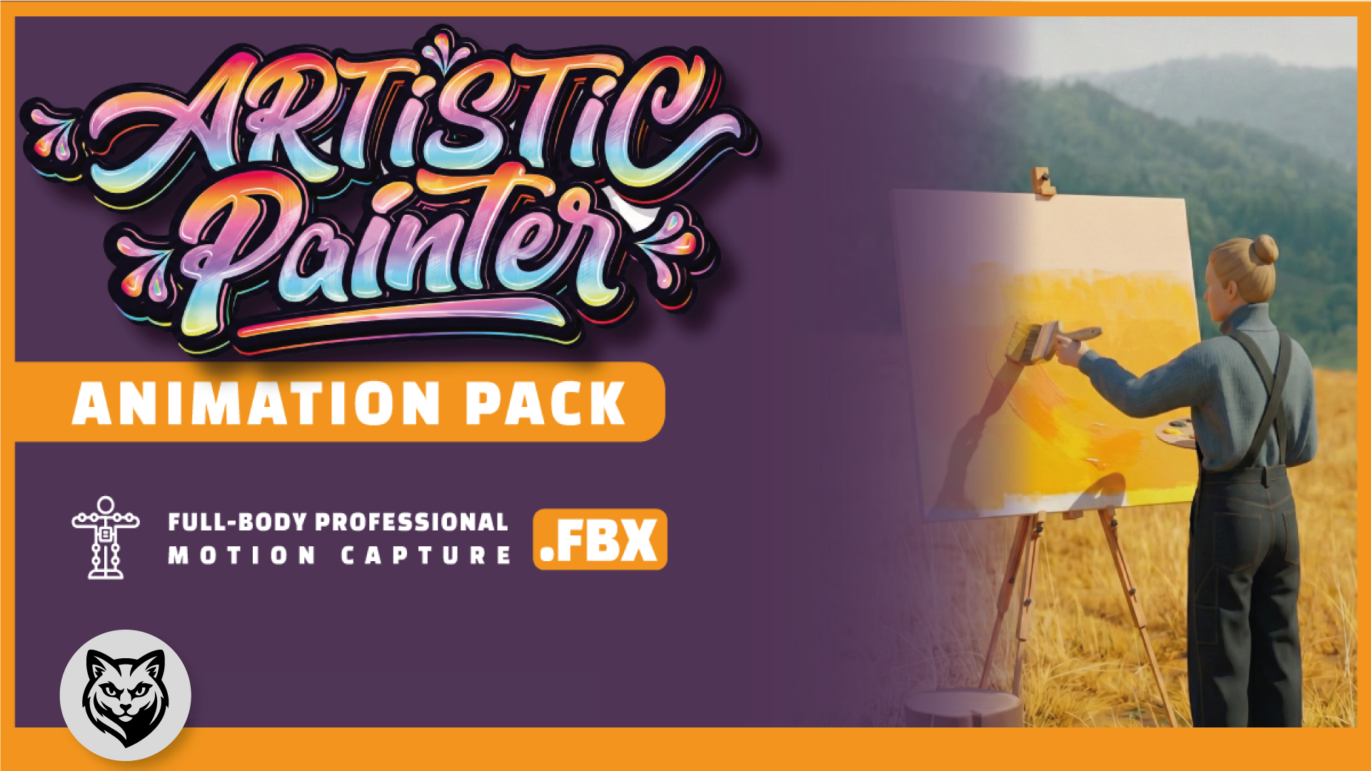 Art & Painter Animation Pack | Fab