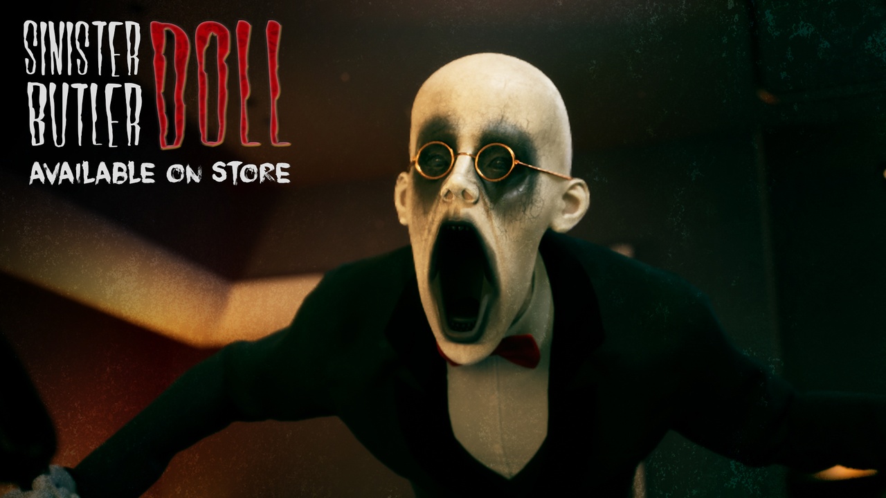 Media 1 for listing Sinister Butler Doll