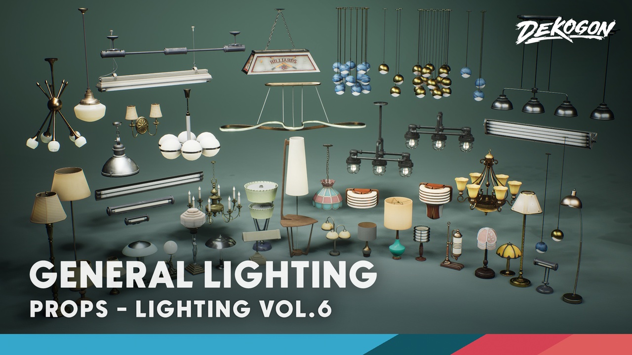 Media 1 for listing Lighting VOL.6 - Mixed Lighting (Low Poly)