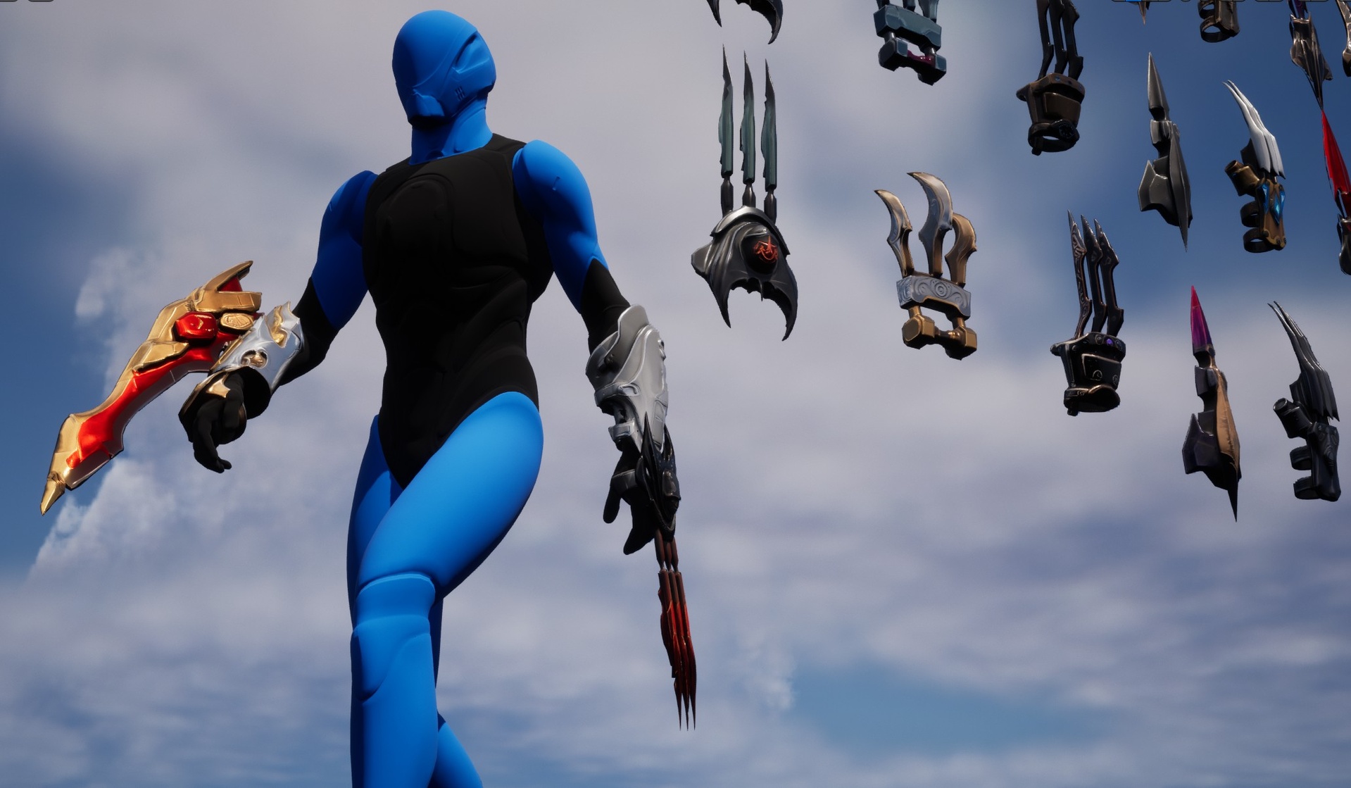 Media 1 for listing Fantasy Claws and Arm-Blades Pack