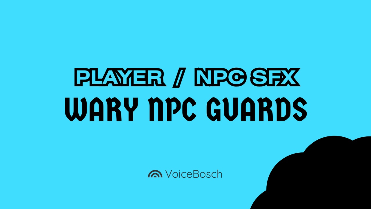 出品Wary NPC Guards (Male) - Voice Packのメディア1