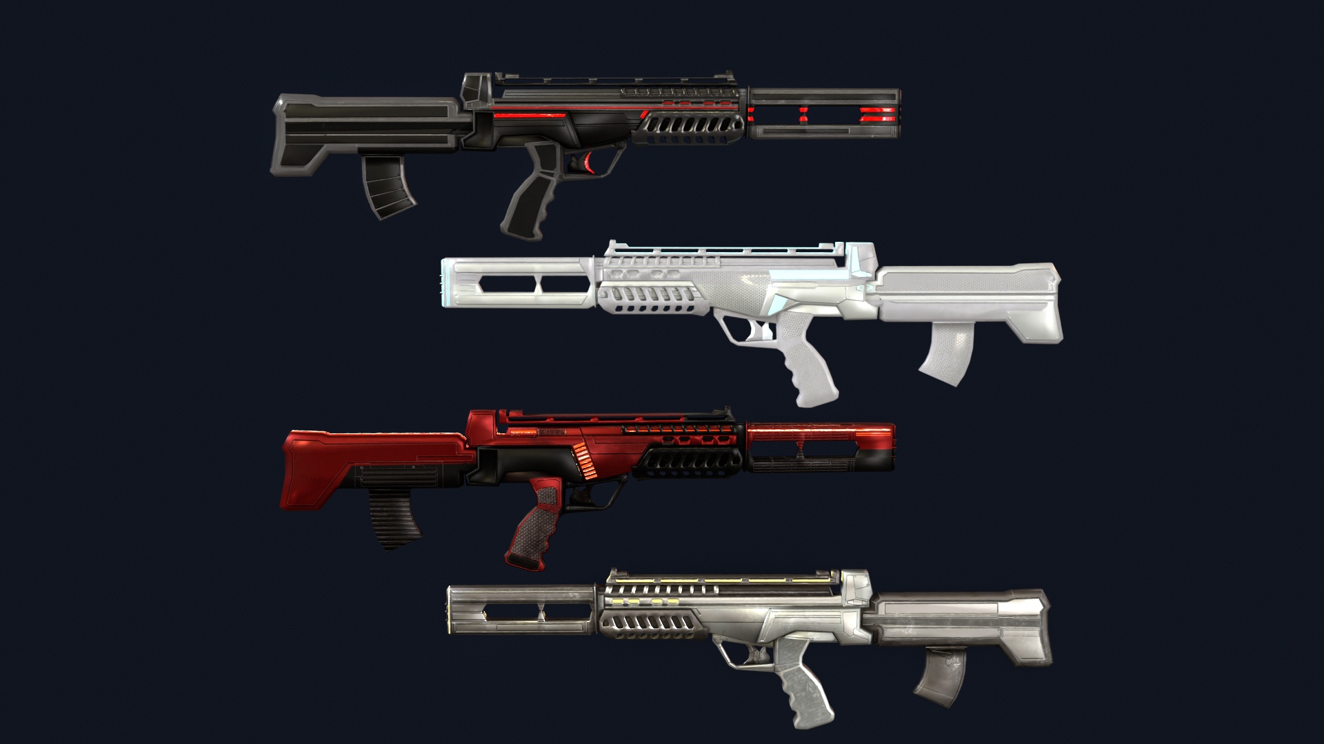 Cyborg Blaster Rifle | Fab