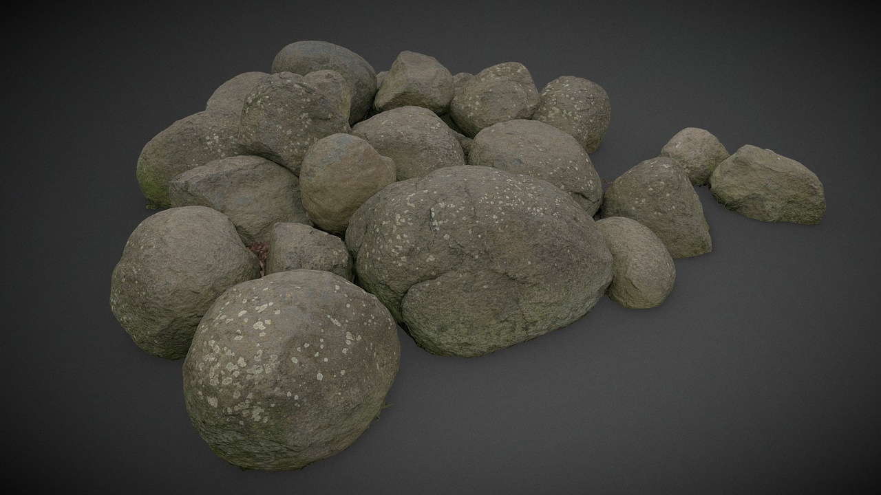Media 1 for listing Round Boulders pack
