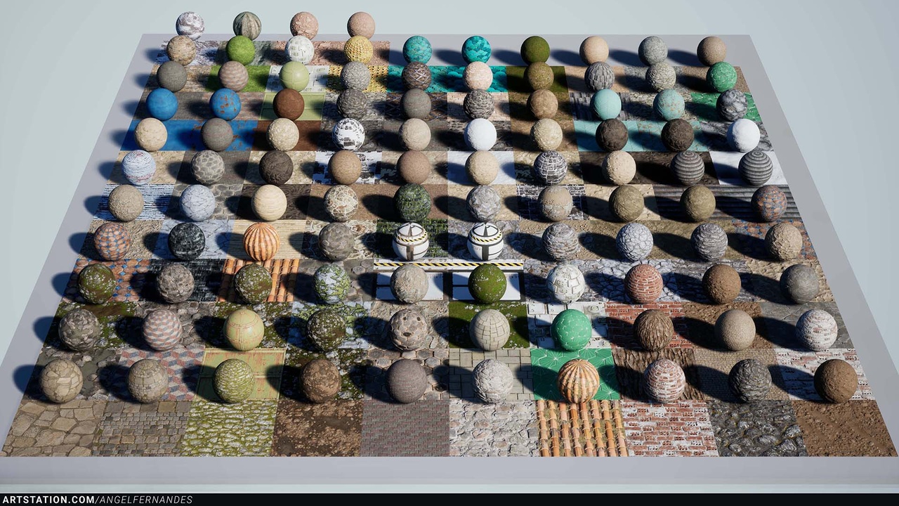 Media 1 for listing 100 PBR Environment Materials