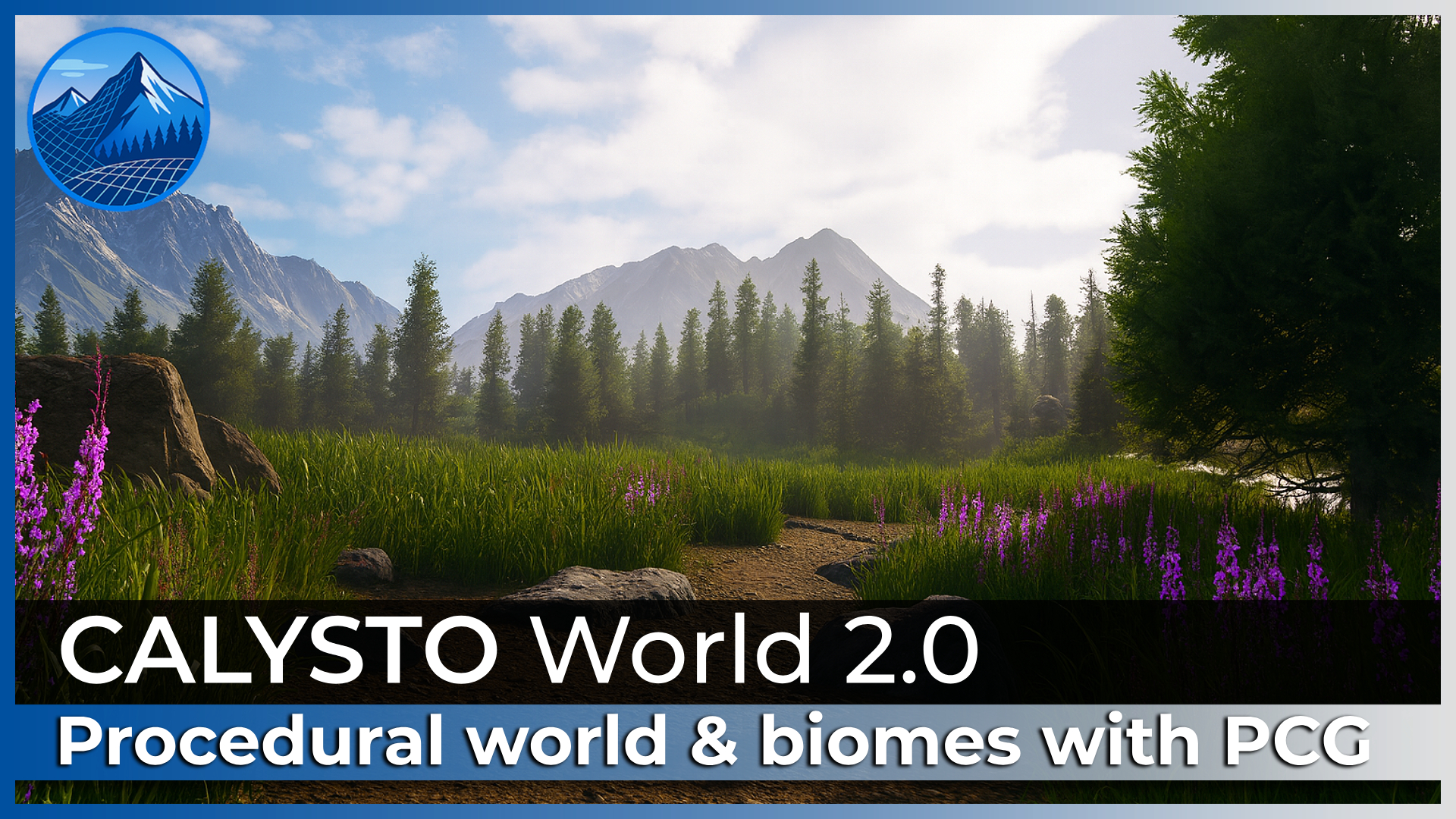 Calysto World 2.0 PCG procedural world generation | Fab