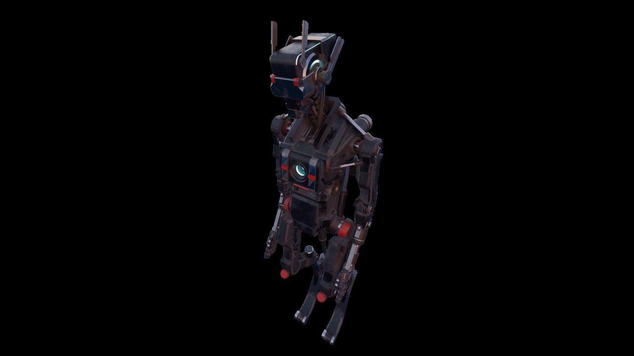 Media 1 for listing Digitigrade Droid (Rigged)