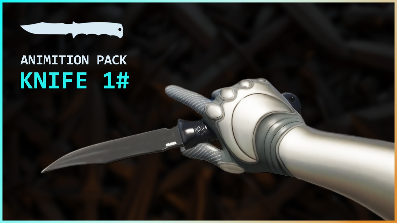 FPS Knife Animation Pack Vol.1 – Default Knife | Fab