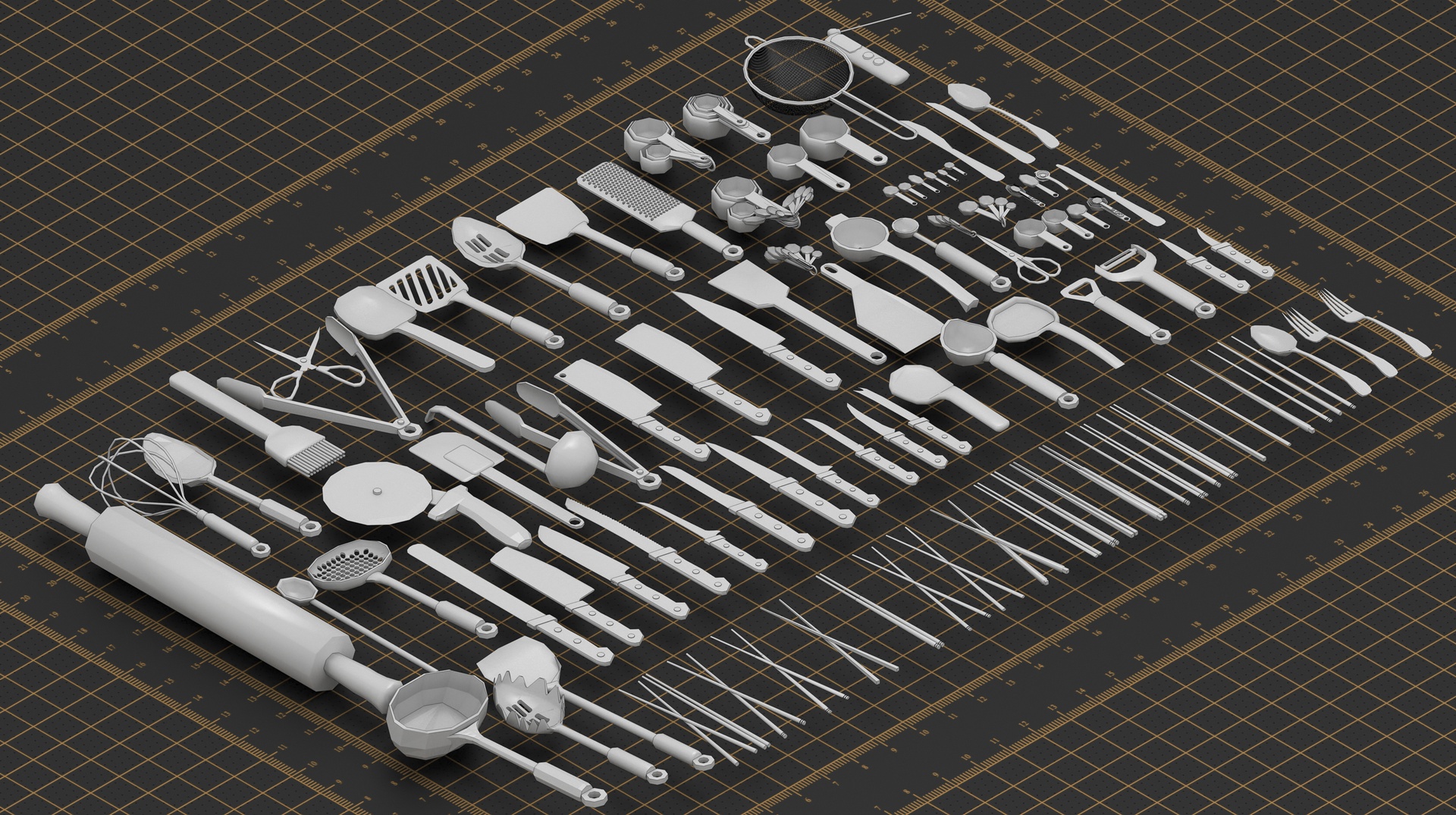 Media 1 for listing 100 Piece - Mega Kitchen set