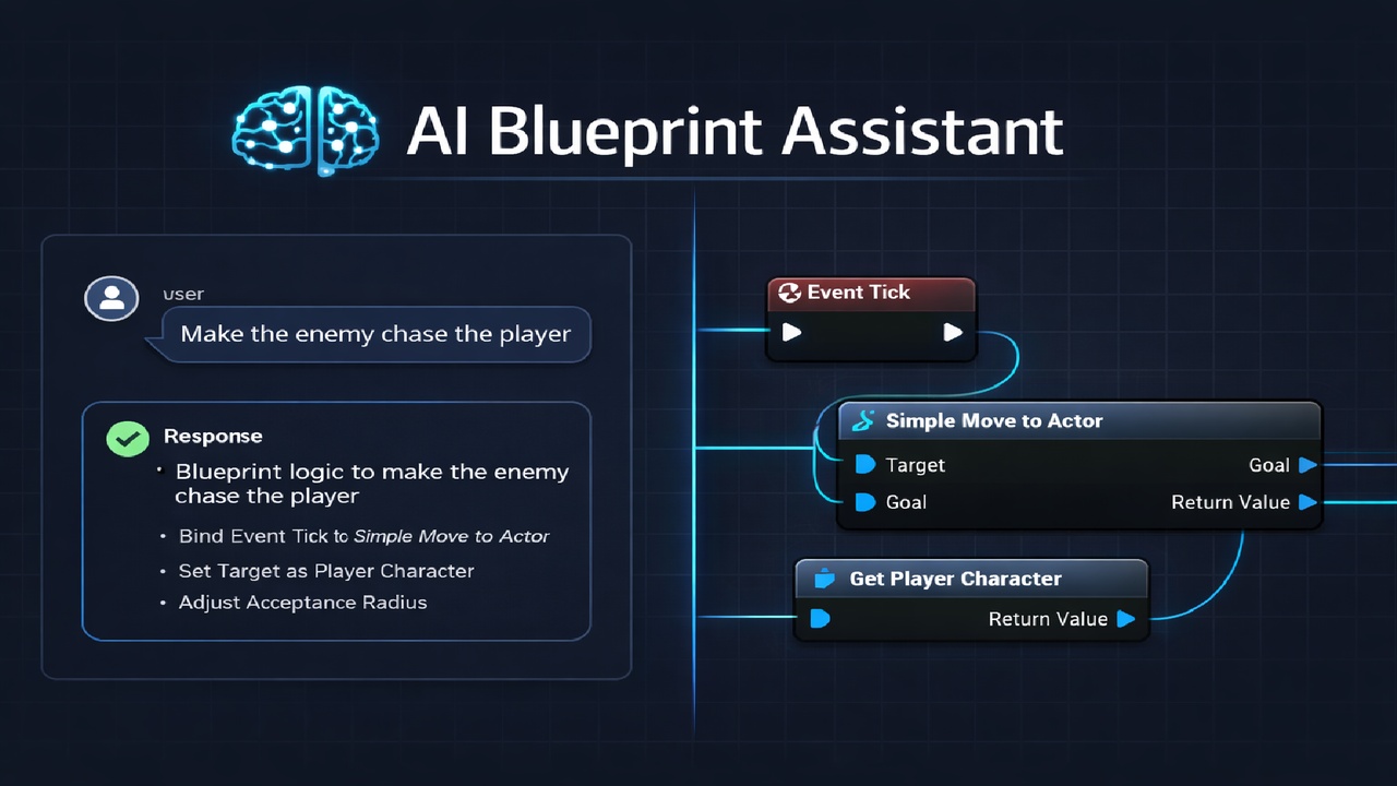 AI Blueprint Assistant - Natural Language Blueprint Editor | Fab