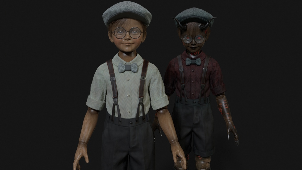 Media 1 for listing Mannequin boy — Doll and Demon Bundle