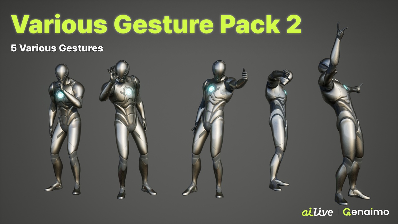Media 1 for listing Various Gesture Pack 2