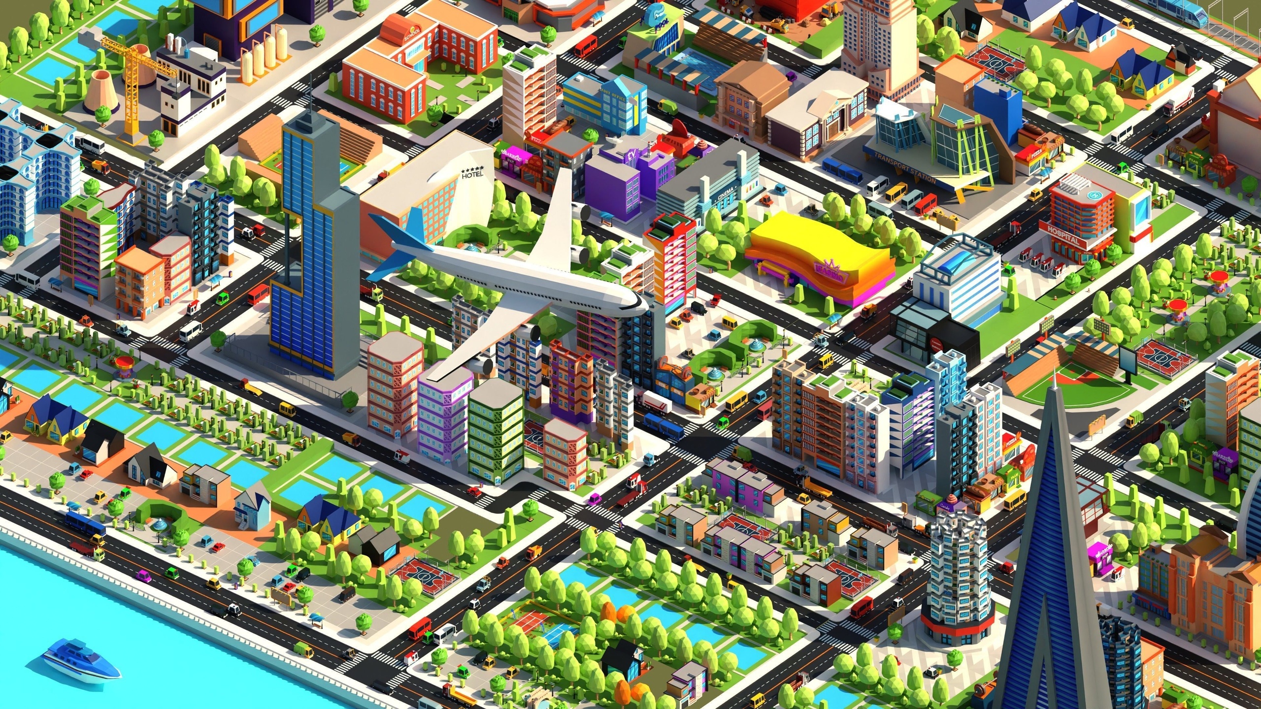Media 1 for listing Low Poly City Pack