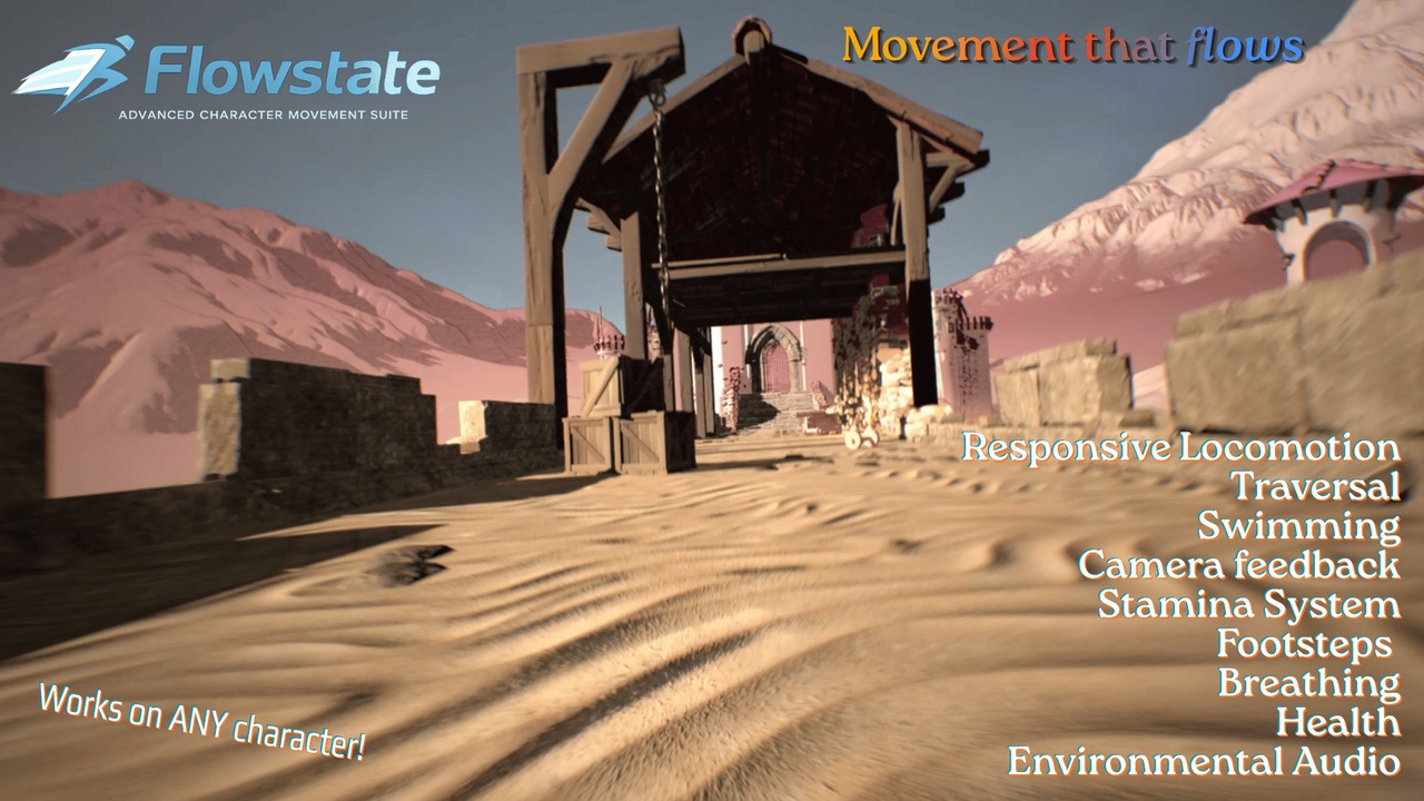 Media 1 for listing Flowstate: Advanced Character Movement Suite