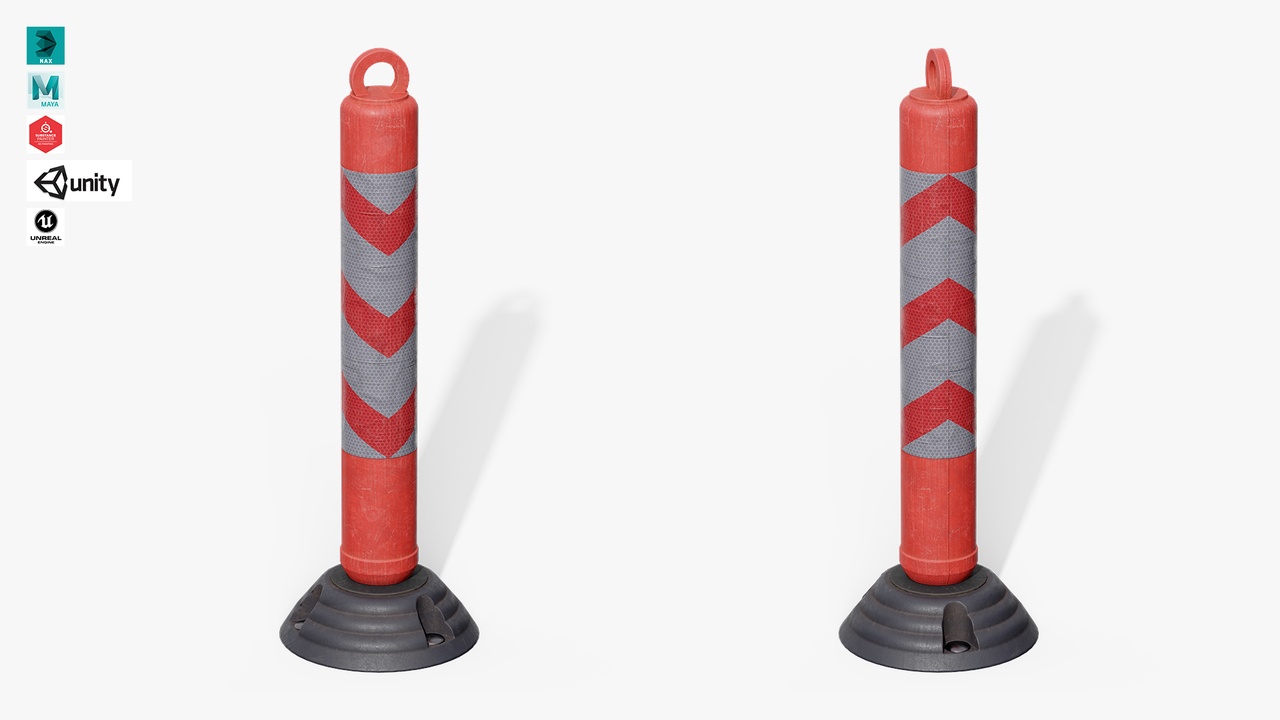 Media 1 for listing Safety Delineator Post