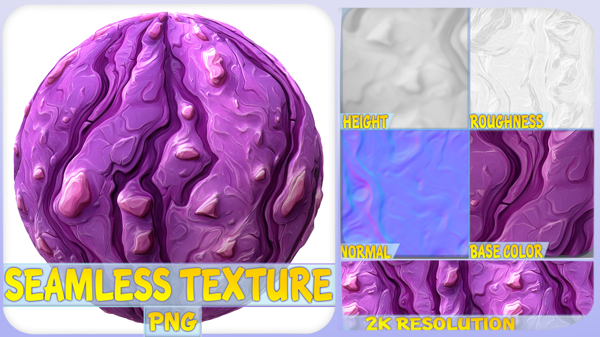 Stylized Stone Seamless Texture | Fab