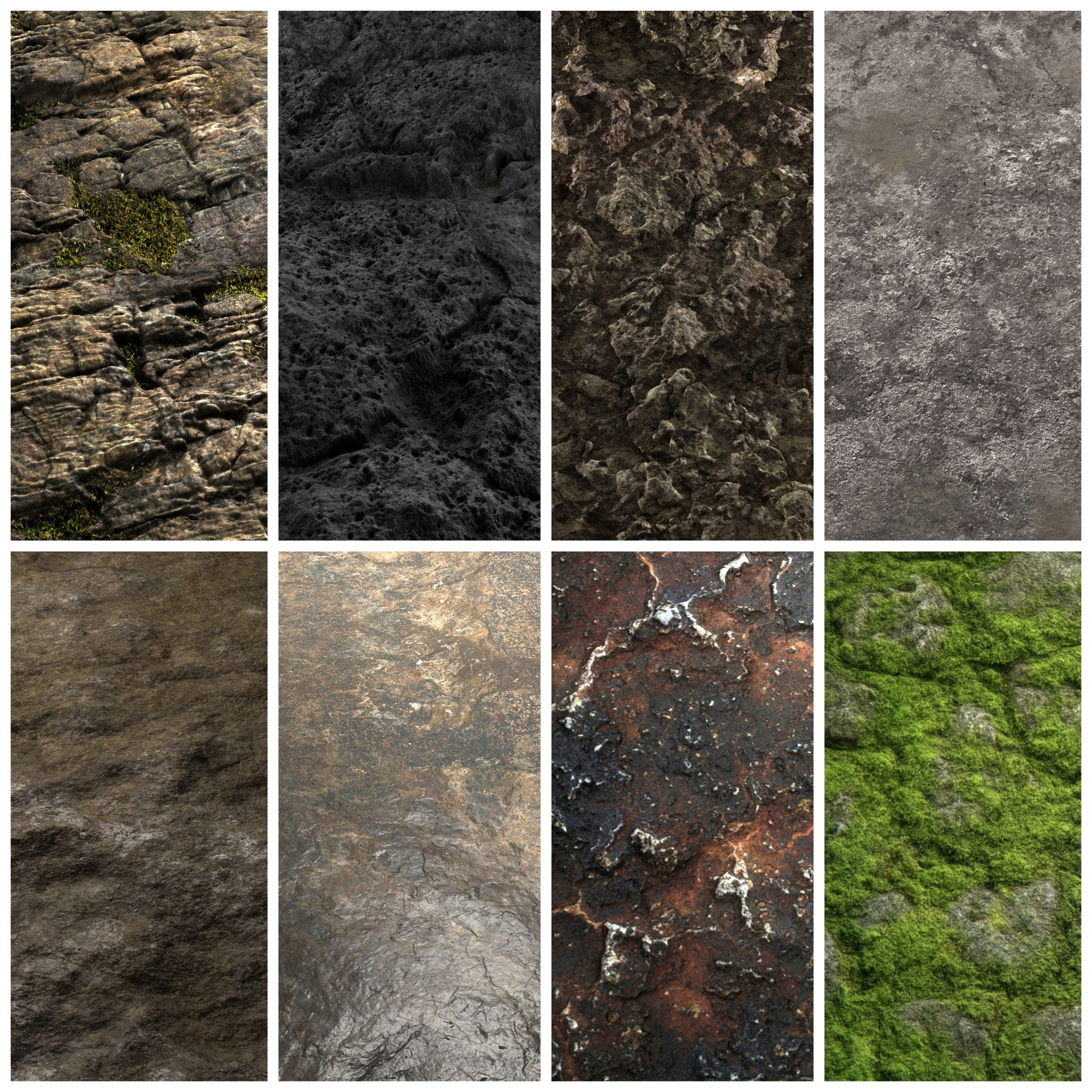 Media 1 for listing Stone 8K PBR Texture Collection