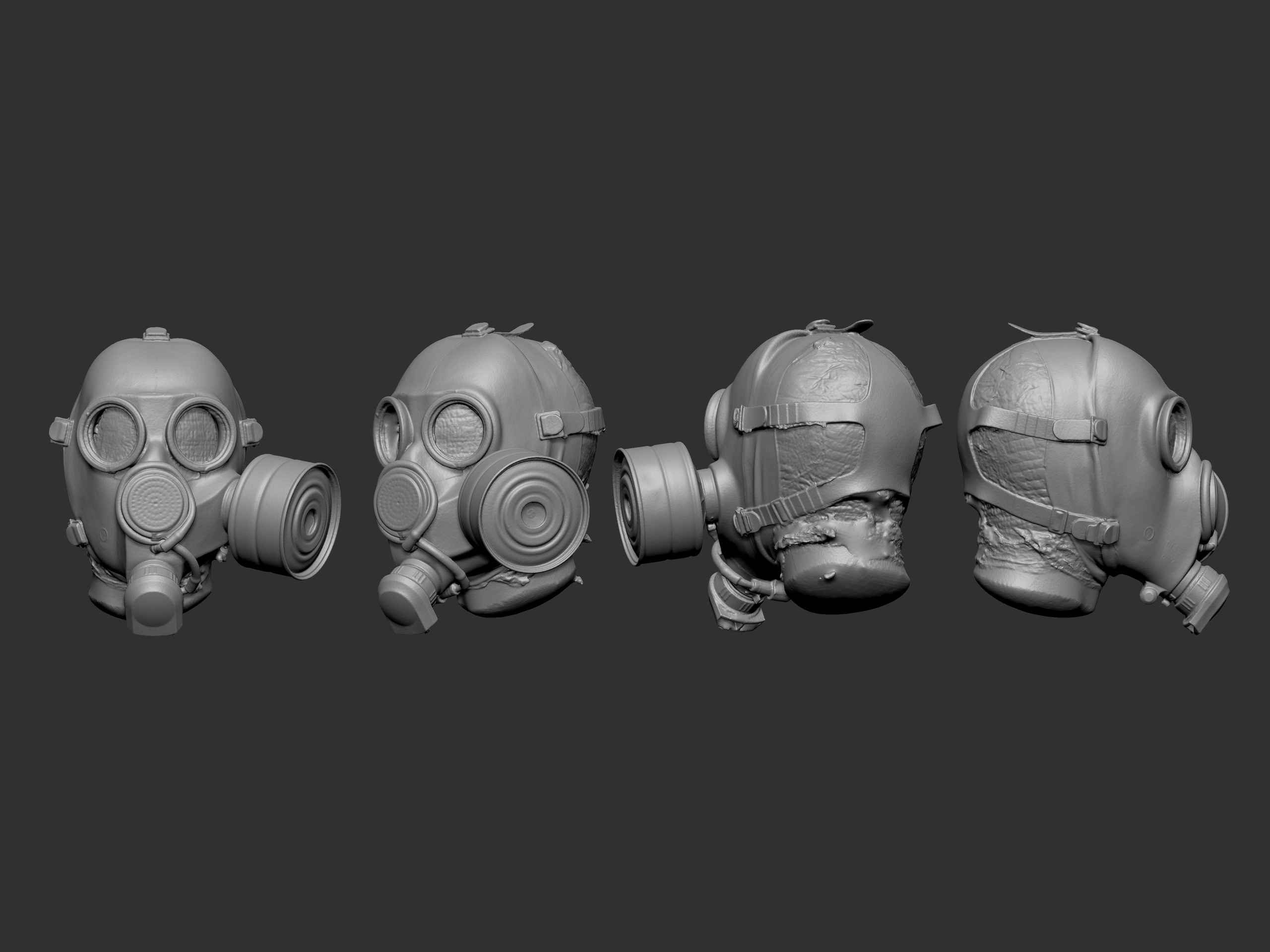 Media 1 for listing RAW SCAN of Soviet GasMask