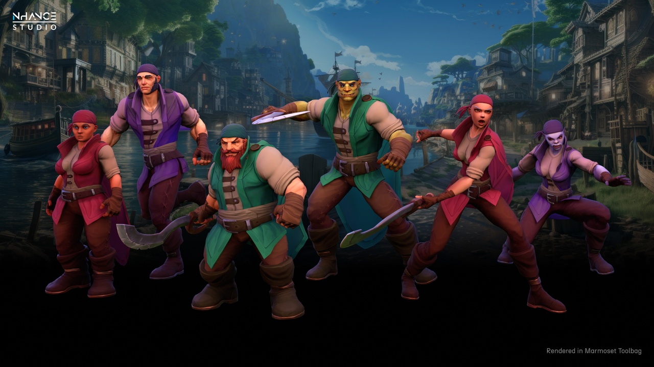 Media 1 for listing Stylized Pirate Corsair Outfit