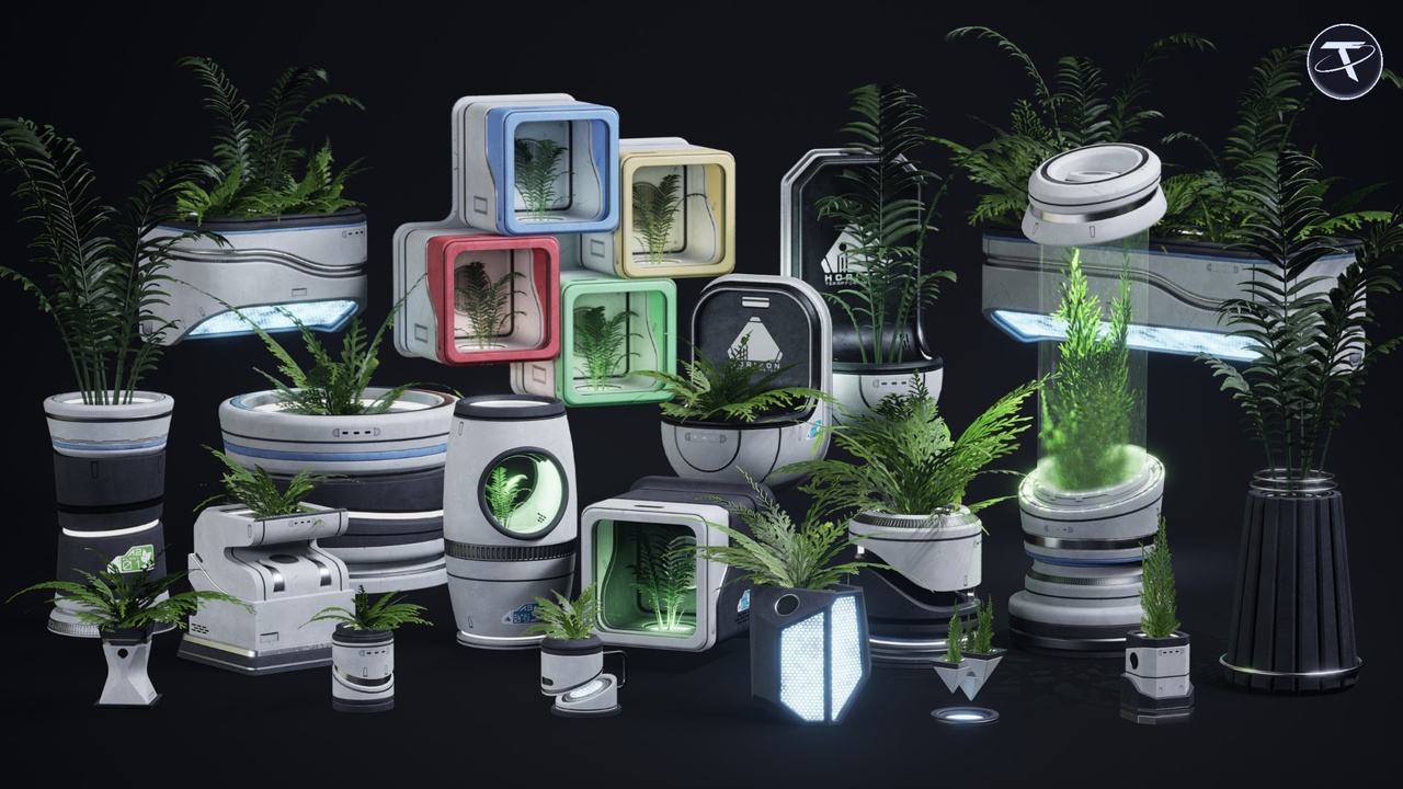 Media 1 for listing Sci-Fi Props Bundle (VOL 1)