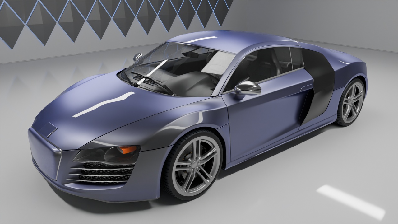 Media 1 for listing Driveable Sport Car 38 (UE4 & UE5+FBX)