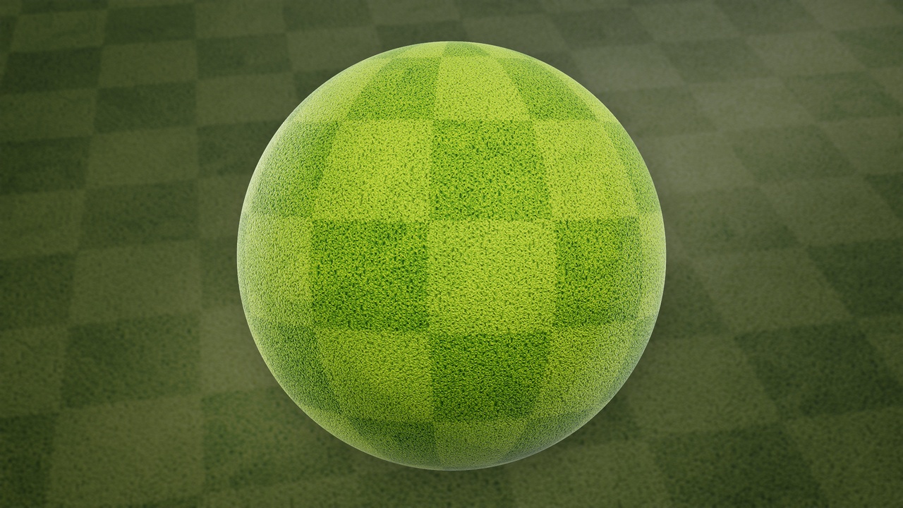 Media 1 for listing Stylized Patterned Grass 01B - Material