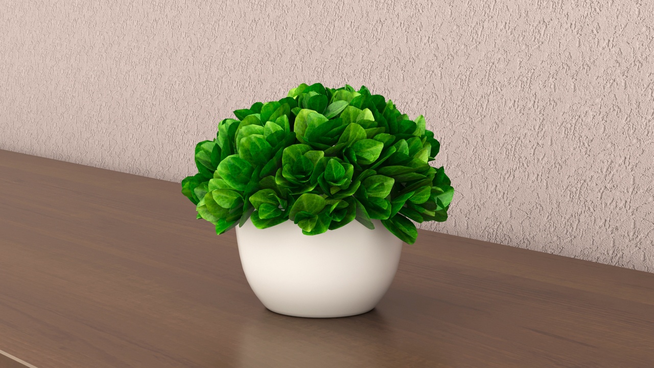 Media 1 for listing Decorative flower in a pot