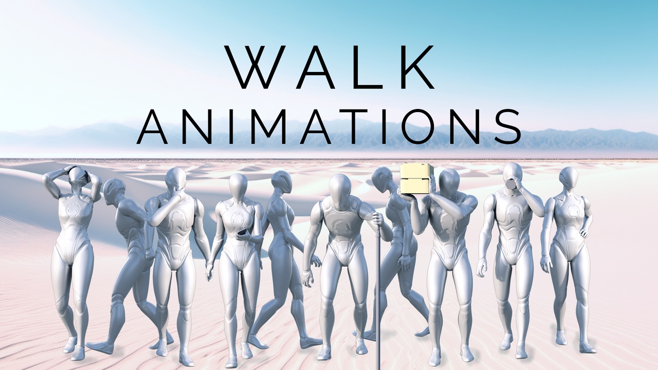 Media 1 for listing 400+ Walk Animations