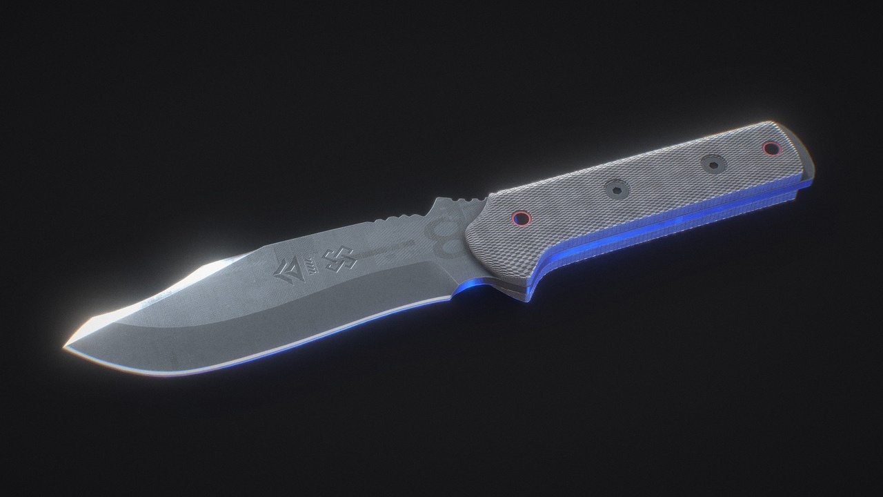 Medios 1 para el artículo SCIFI Cyberpunk Knife
