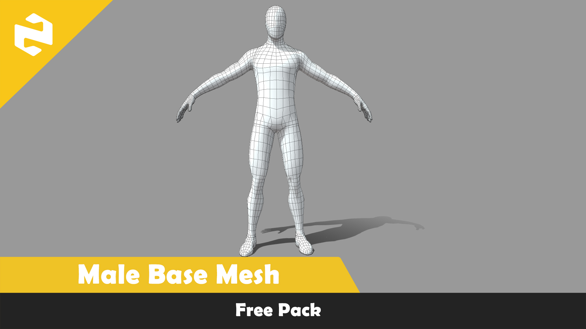 Free Pack - Male Base Mesh | Fab
