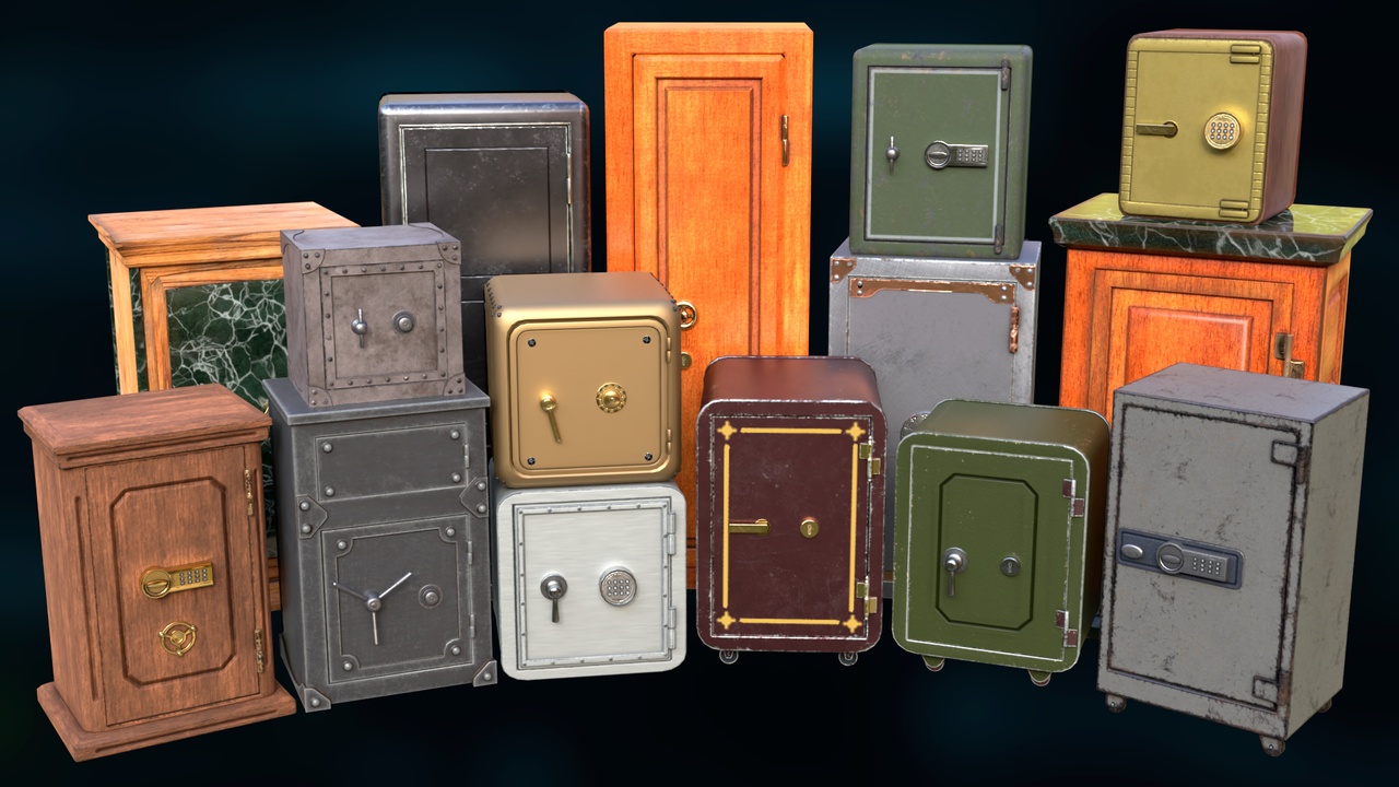 Media 1 for listing Interactive Big Safes and Lockers Collection