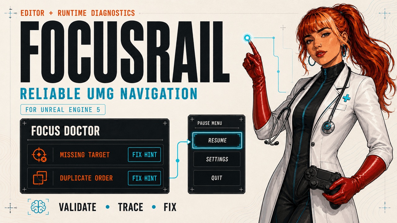 Media 1 for listing FocusRail – Reliable UMG Navigation
