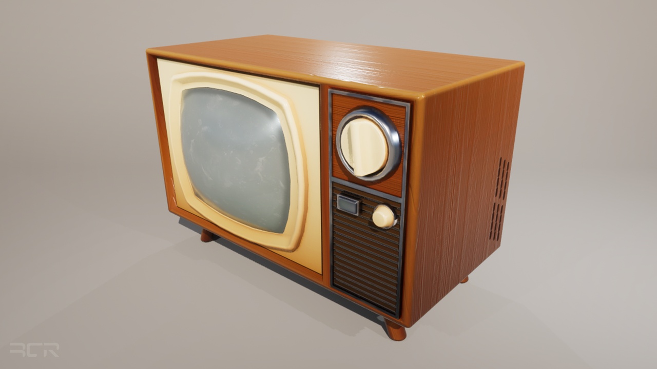 Media 1 for listing Stylized 3D TV Vintage Bundle