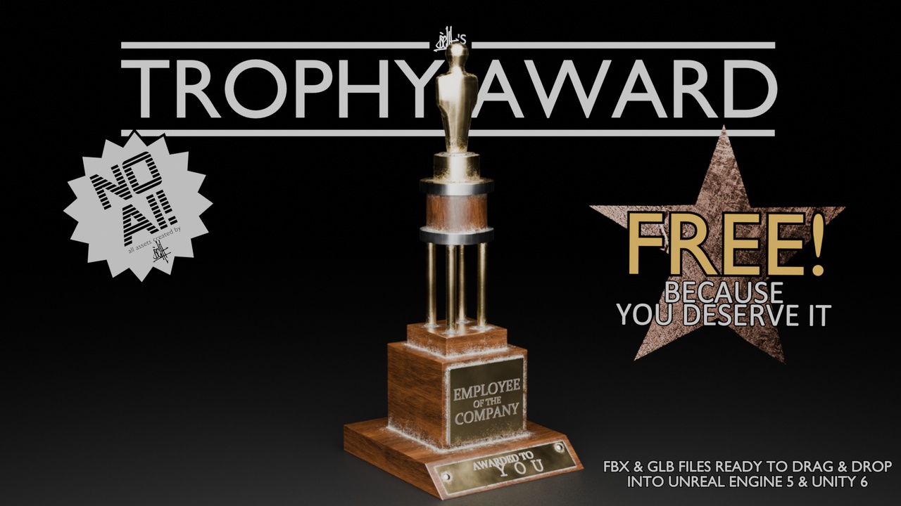 Media 1 for listing FREE Trophy Award