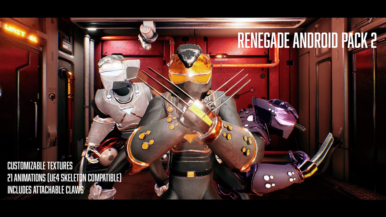 Media 1 for listing Renegade - Gladiator Android Pack 2