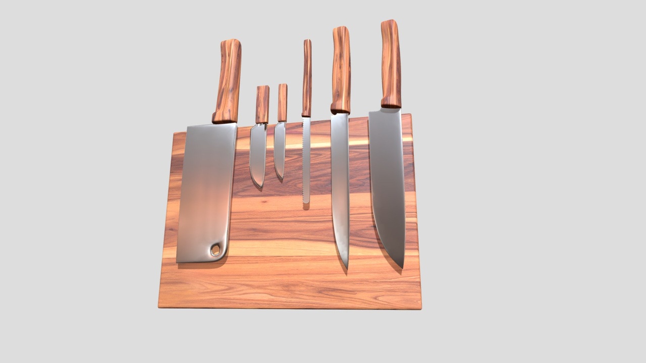 Media 1 for listing Kitchen Knife Set V01 - Premium Knife Collection