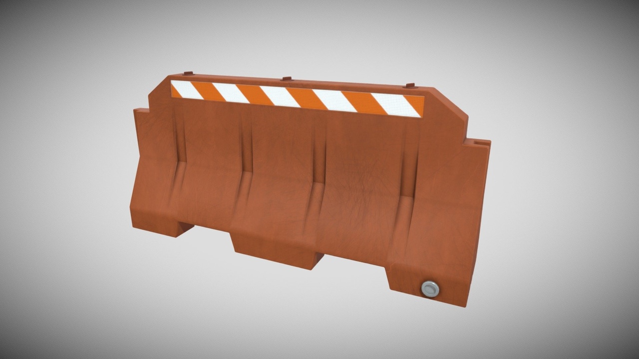 Media 1 for listing Plastic Traffic Barrier 05