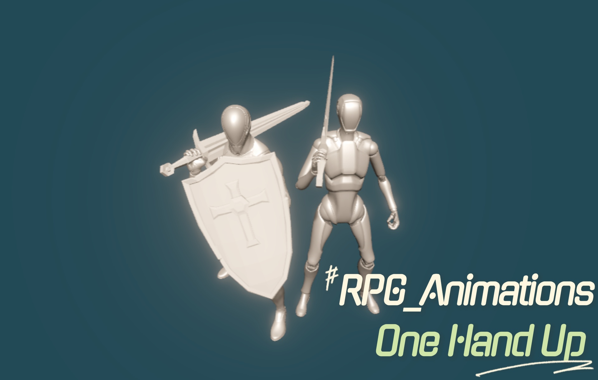 Media 1 for listing RPG_Animations - One Hand Up